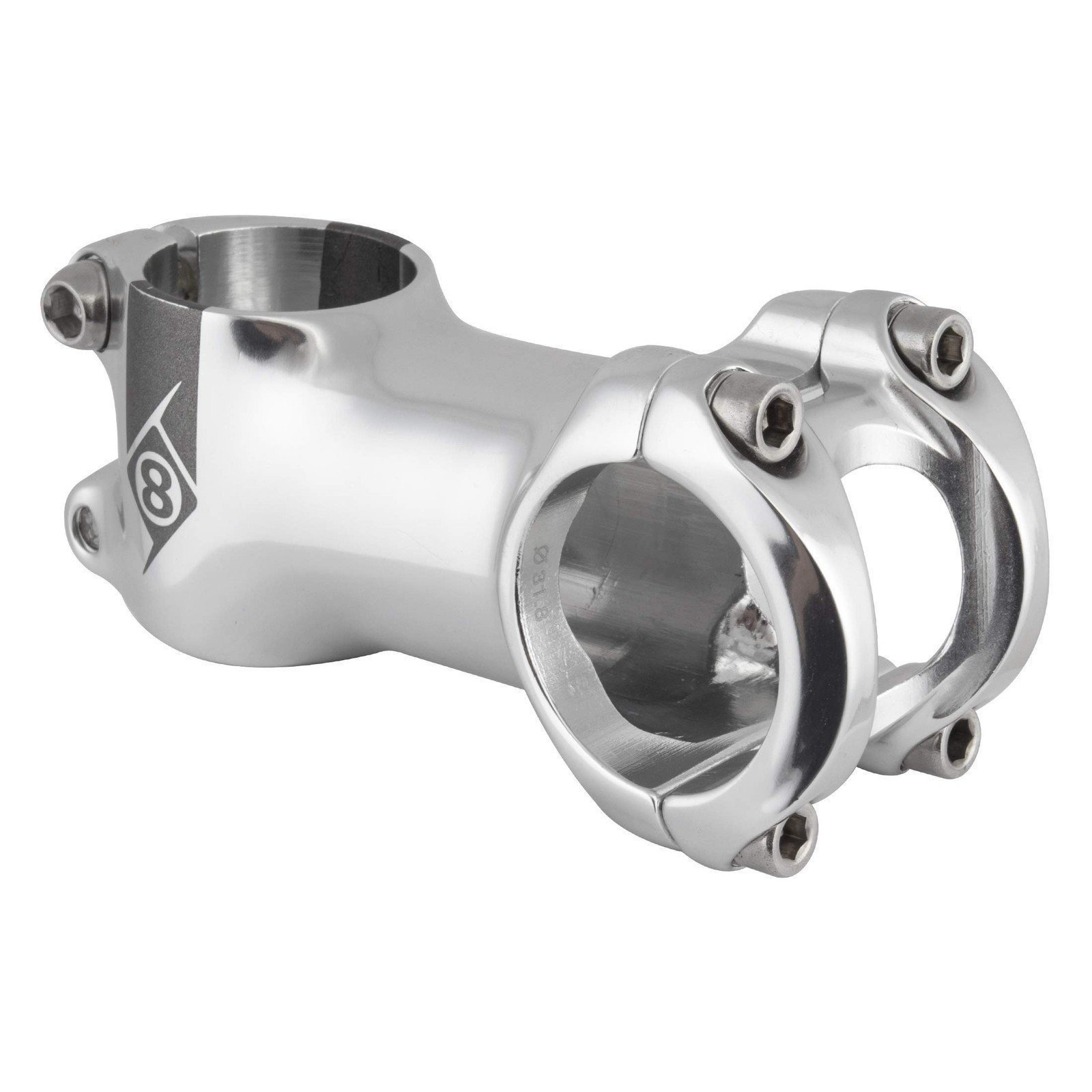 Origin8 Pro-Fit Alloy Stem, Silver, 70 x 31.8 x 28.6, 6 Angle - Picture 1 of 1