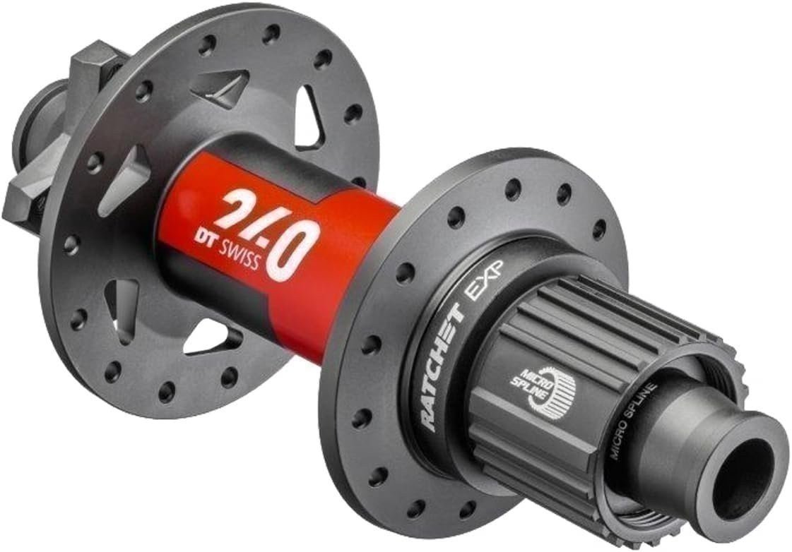 Piasta tylna DT Swiss 240 EXP - 12 x 157 mm, 6-śrubowa tarcza, 32h, Micro Spline,... - Zdjęcie 2 z 2