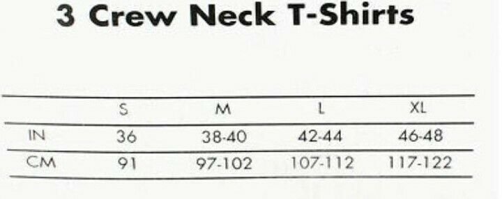 calvin klein shirt size chart