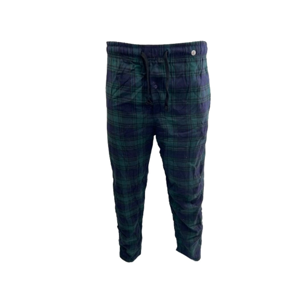Men's Pajama Pants Flannel Cotton Blend Plaid Sleep Super Soft Lounge Bottoms PJ - Picture 21 of 29