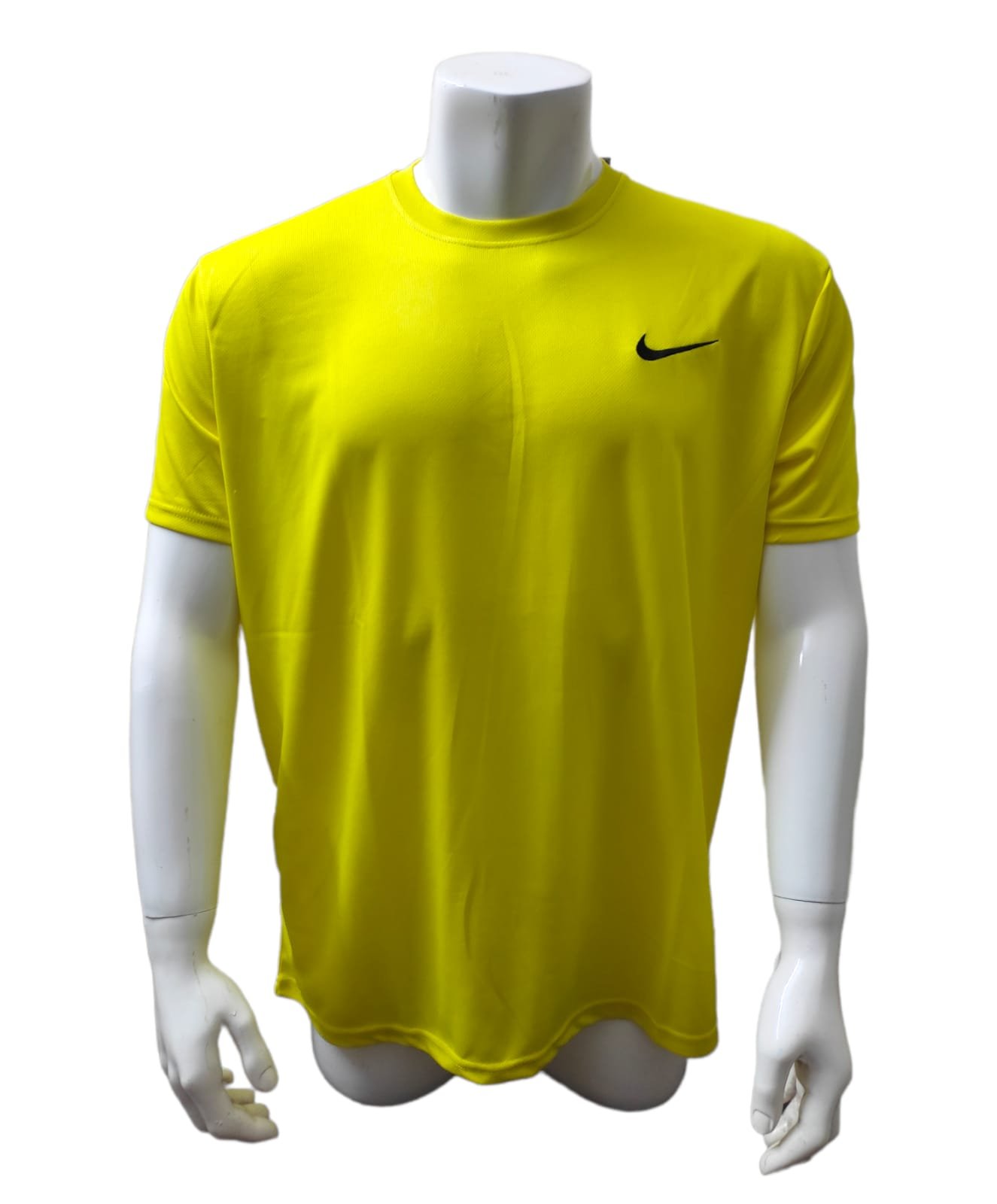 Nike Mens Drifit T-Shirt Short Sleeve Crew Neck Polyester Active Workout Shirt