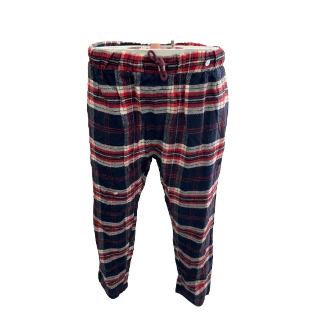 Men's Pajama Pants Flannel Cotton Blend Plaid Sleep Super Soft Lounge Bottoms PJ - Picture 27 of 29