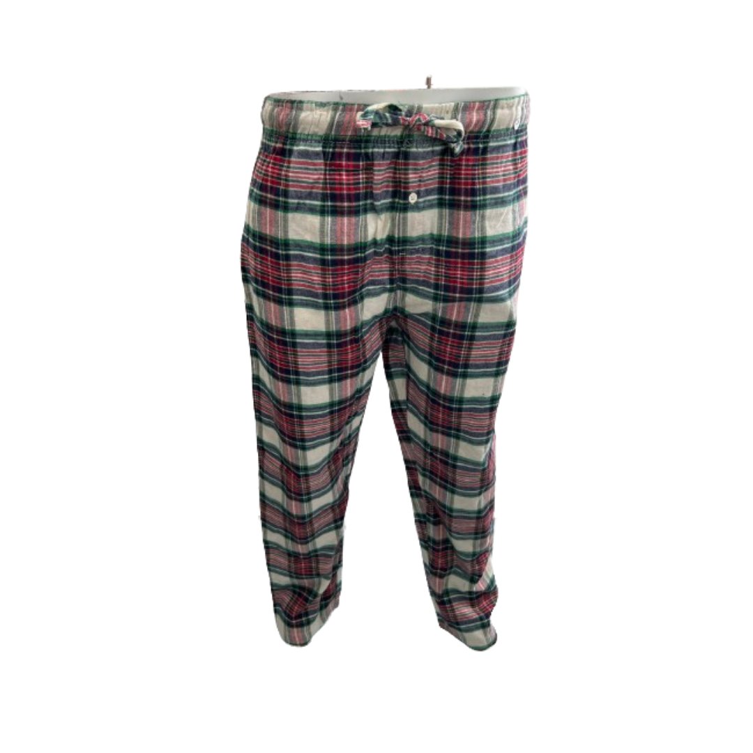 Men's Pajama Pants Flannel Cotton Blend Plaid Sleep Super Soft Lounge Bottoms PJ - Picture 20 of 29