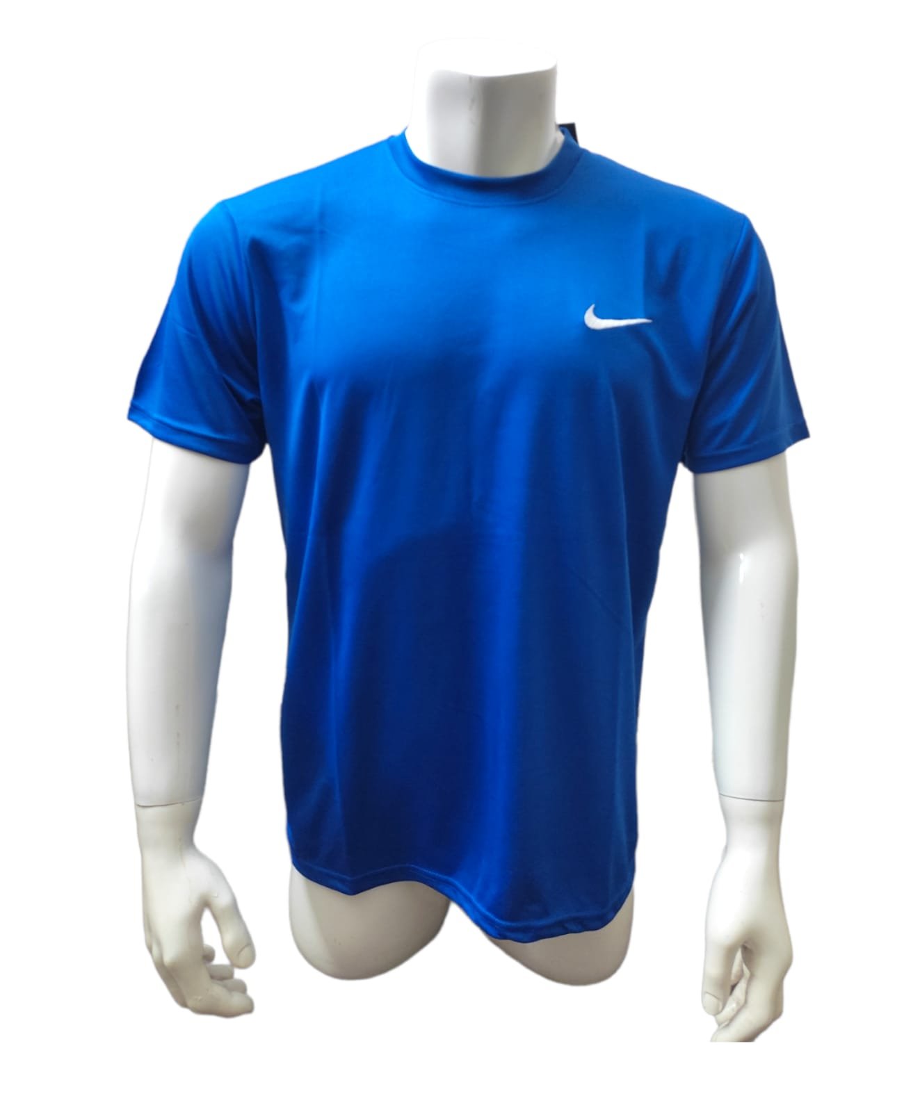 Nike Mens Drifit T-Shirt Short Sleeve Crew Neck Polyester Active Workout Shirt