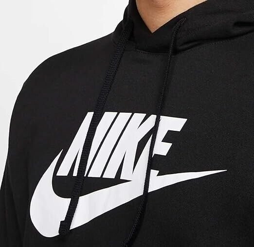 Nike Men's Hoodie Sportswear Club Fleece Active Graphic Pullover Sweatshirt