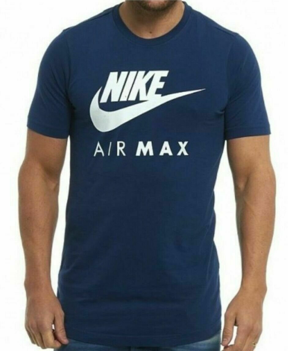 thumbnail 12  - Nike Men&#039;s Air Max T-Shirt Graphic Dry Fit Swoosh Logo Athletic Active Wear Gym