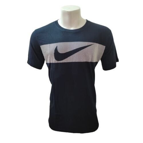 Nike Men's T shirt Graphic Swoosh Logo Short Sleeve Cotton Workout Athletic Fit