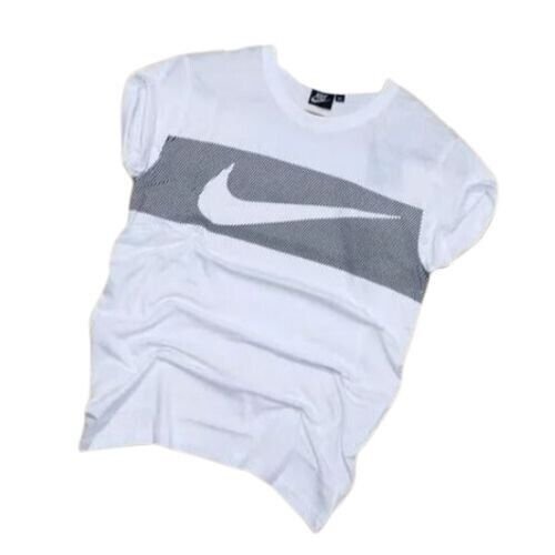 Nike Men's T shirt Graphic Swoosh Logo Short Sleeve Cotton Workout Athletic Fit