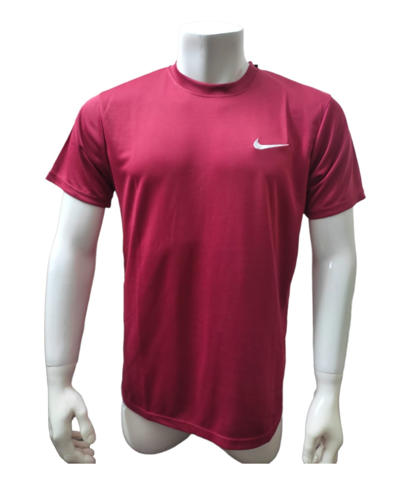 Nike Mens Drifit T-Shirt Short Sleeve Crew Neck Polyester Active Workout Shirt