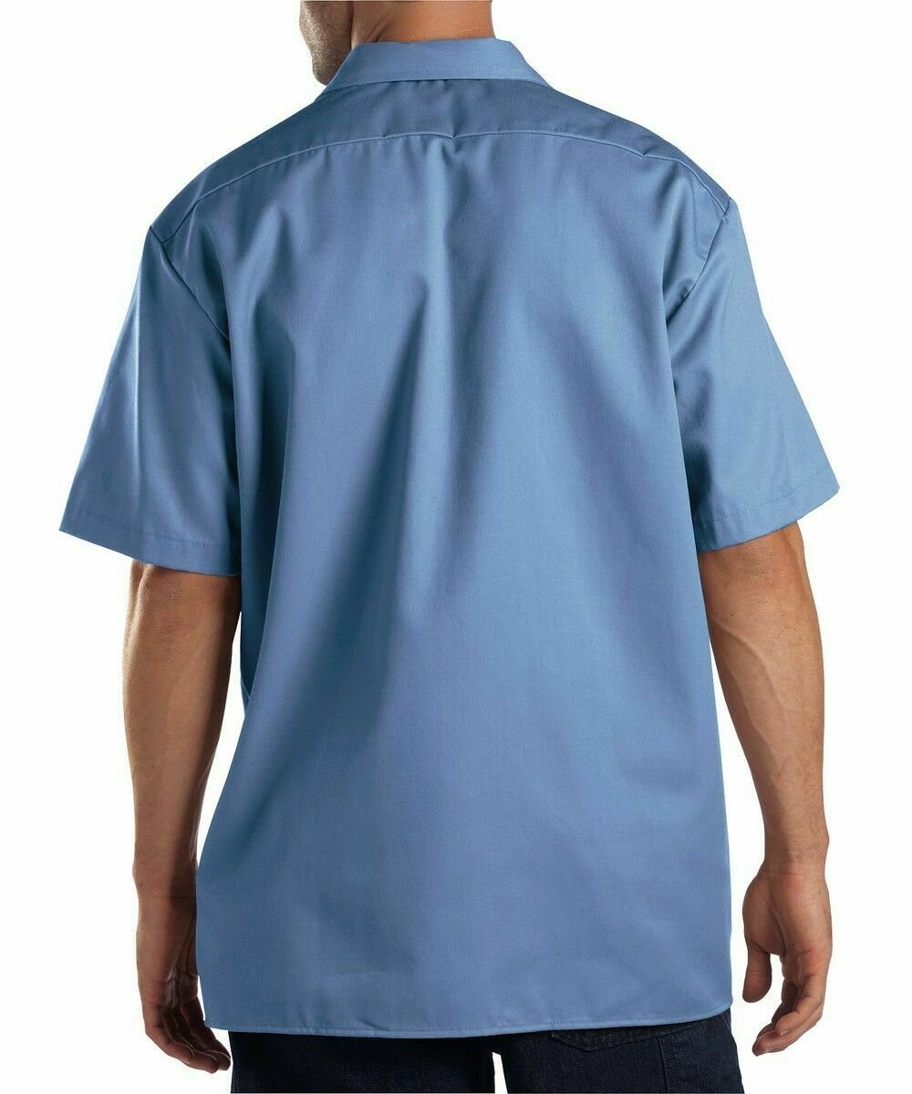 Dickies Original Work Shirt 1574 Men's Button Up Dress Uniform Big ...