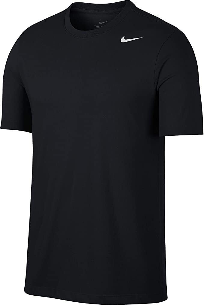 Nike Mens Drifit T-Shirt Short Sleeve Crew Neck Polyester Active Workout Shirt