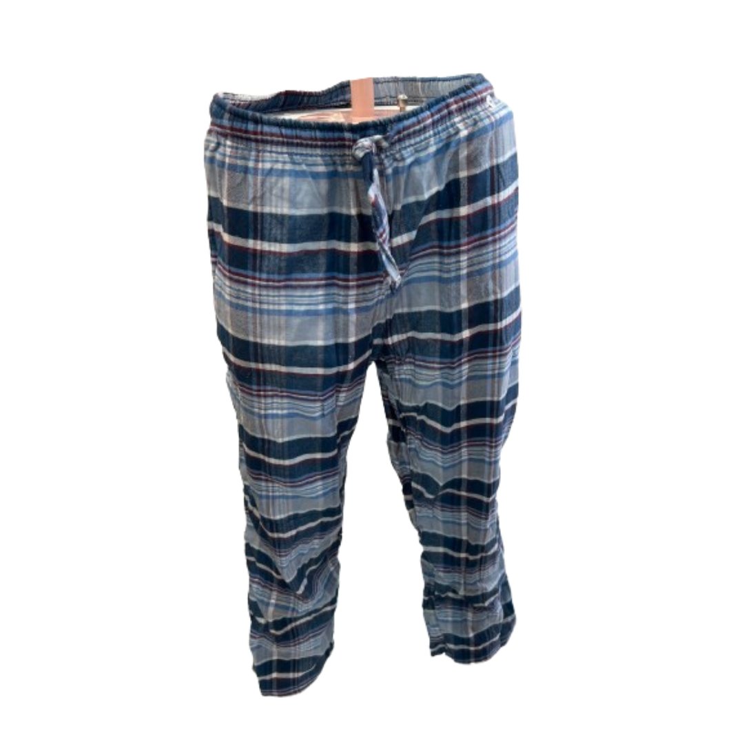 Men's Pajama Pants Flannel Cotton Blend Plaid Sleep Super Soft Lounge Bottoms PJ - Picture 28 of 29
