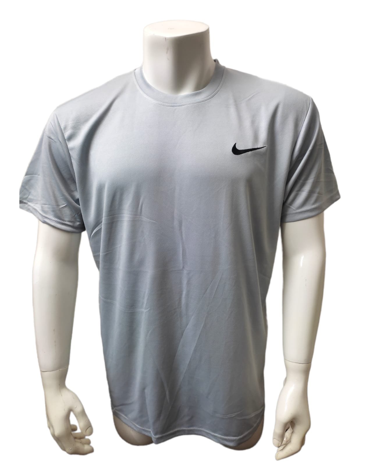 Nike Mens Drifit T-Shirt Short Sleeve Crew Neck Polyester Active Workout Shirt