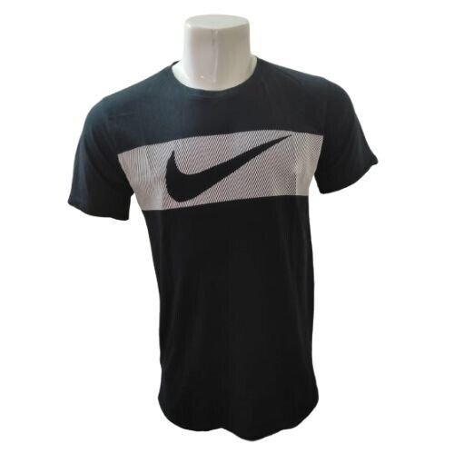 Nike Men's T shirt Graphic Swoosh Logo Short Sleeve Cotton Workout Athletic Fit