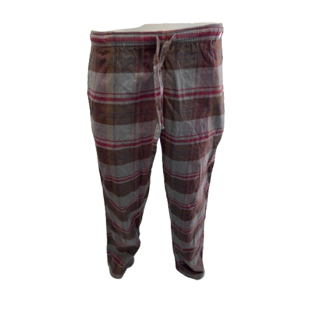 Men's Pajama Pants Flannel Cotton Blend Plaid Sleep Super Soft Lounge Bottoms PJ - Picture 23 of 29