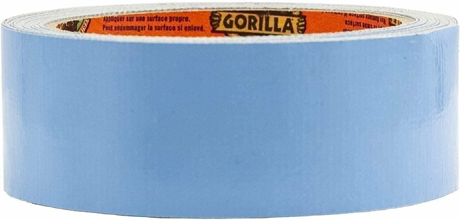 Gorilla doppelseitiges Klebeband, 1,41" x 8yd, grau, (1er-Packung), 100925 - Bild 2 von 8