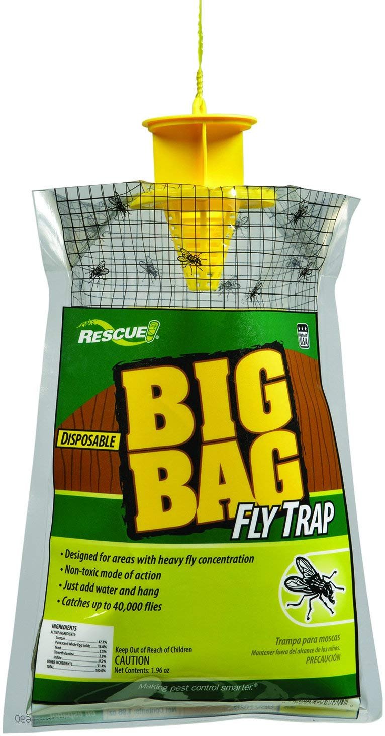 Rescue outdoor non toxic disposable big bag fly trap ebay