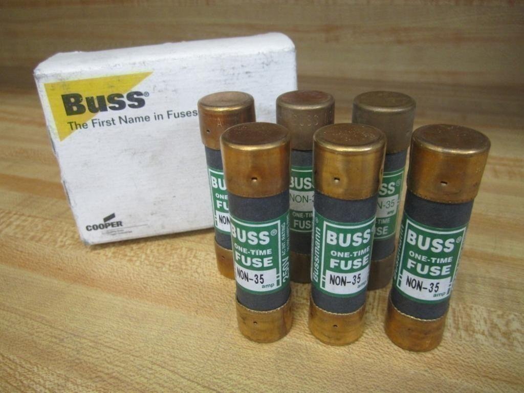 Buss NON-35 Bussmann Fuse N0N-35 (Pack of 6) - Bild 1 von 3