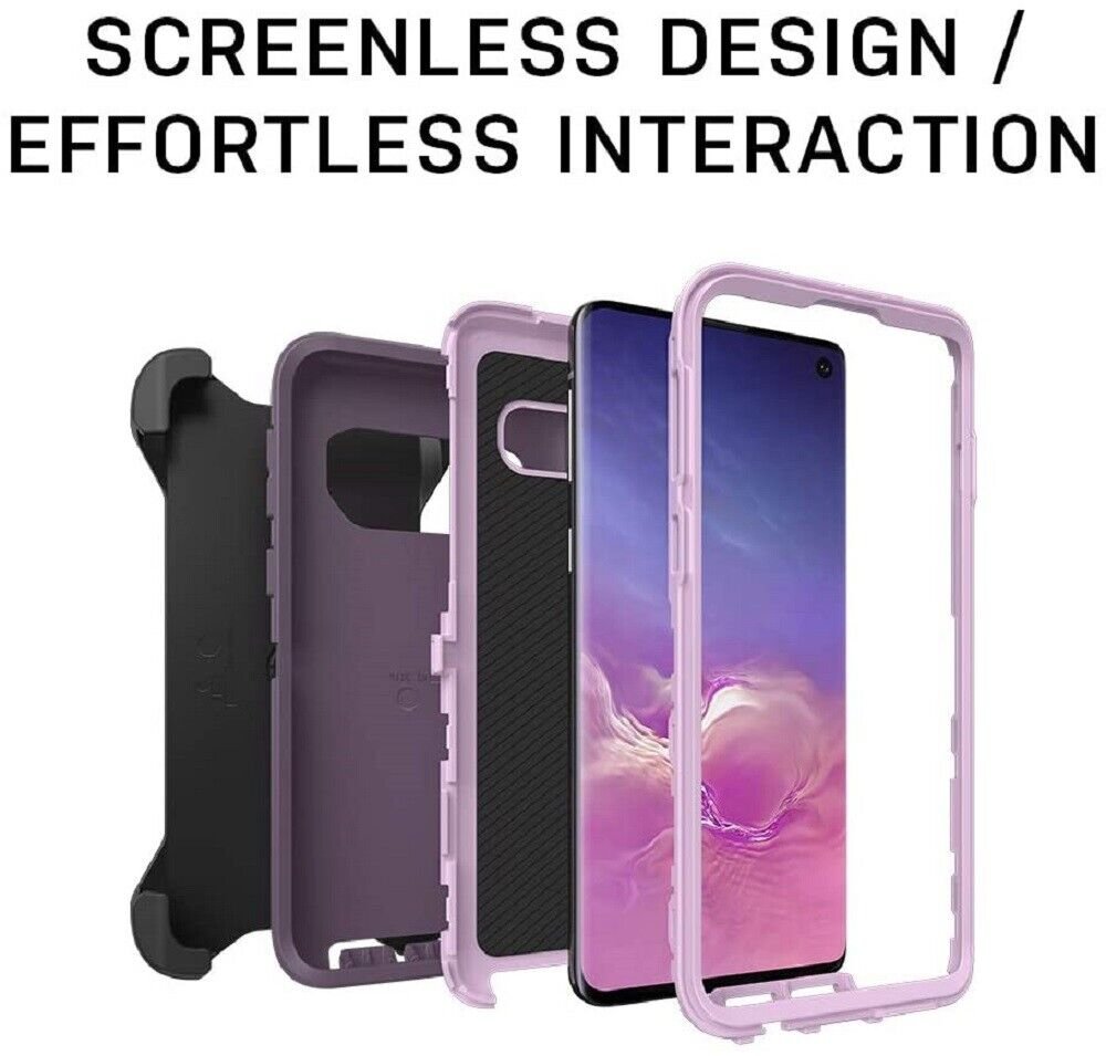 OtterBox Defender Series Case & Holster for Samsung Galaxy S10+ (Only) - Picture 17 of 29