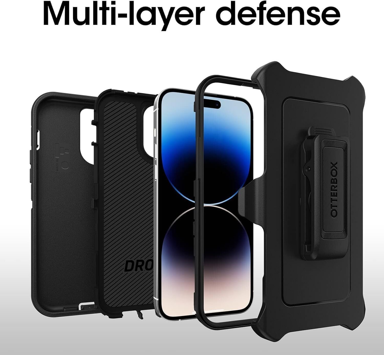 OtterBox Defender Series Case & Holster for iPhone 14 Pro Max (Only)