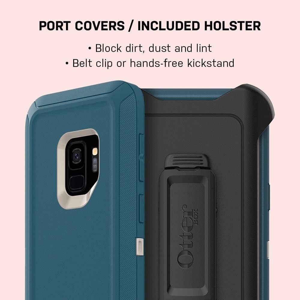 OtterBox Defender Series Case & Holster for Samsung Galaxy S9 (Only)