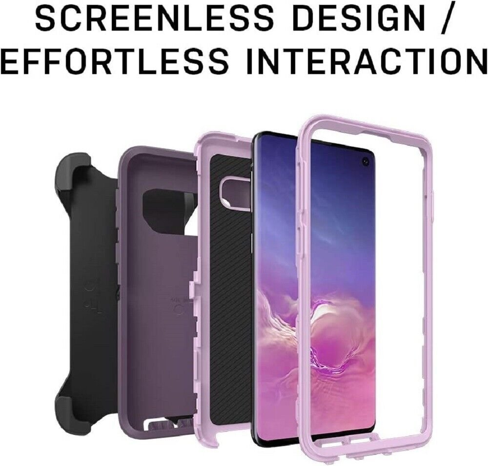 OtterBox Defender Series Case & Holster for Samsung Galaxy S10+ (Only) - Picture 29 of 29