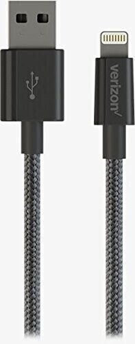 Verizon Braided Charge Data Cable for iPhone 14/13/12/11/XS/XR/Pro/Max - Picture 13 of 13