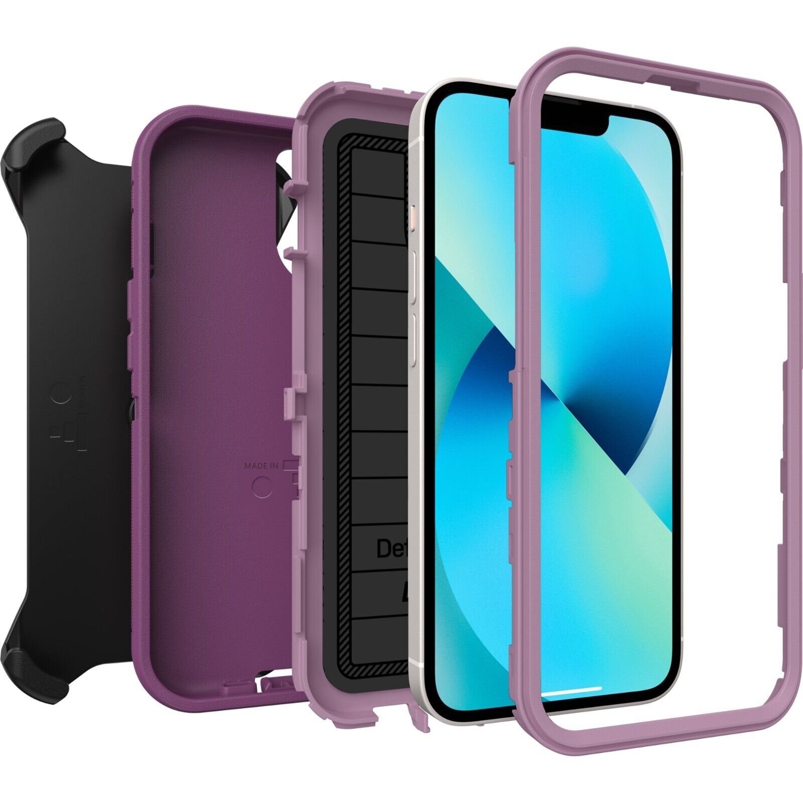 OtterBox Defender Series Pro Case & Holster for iPhone 13 (Only) - Picture 7 of 39