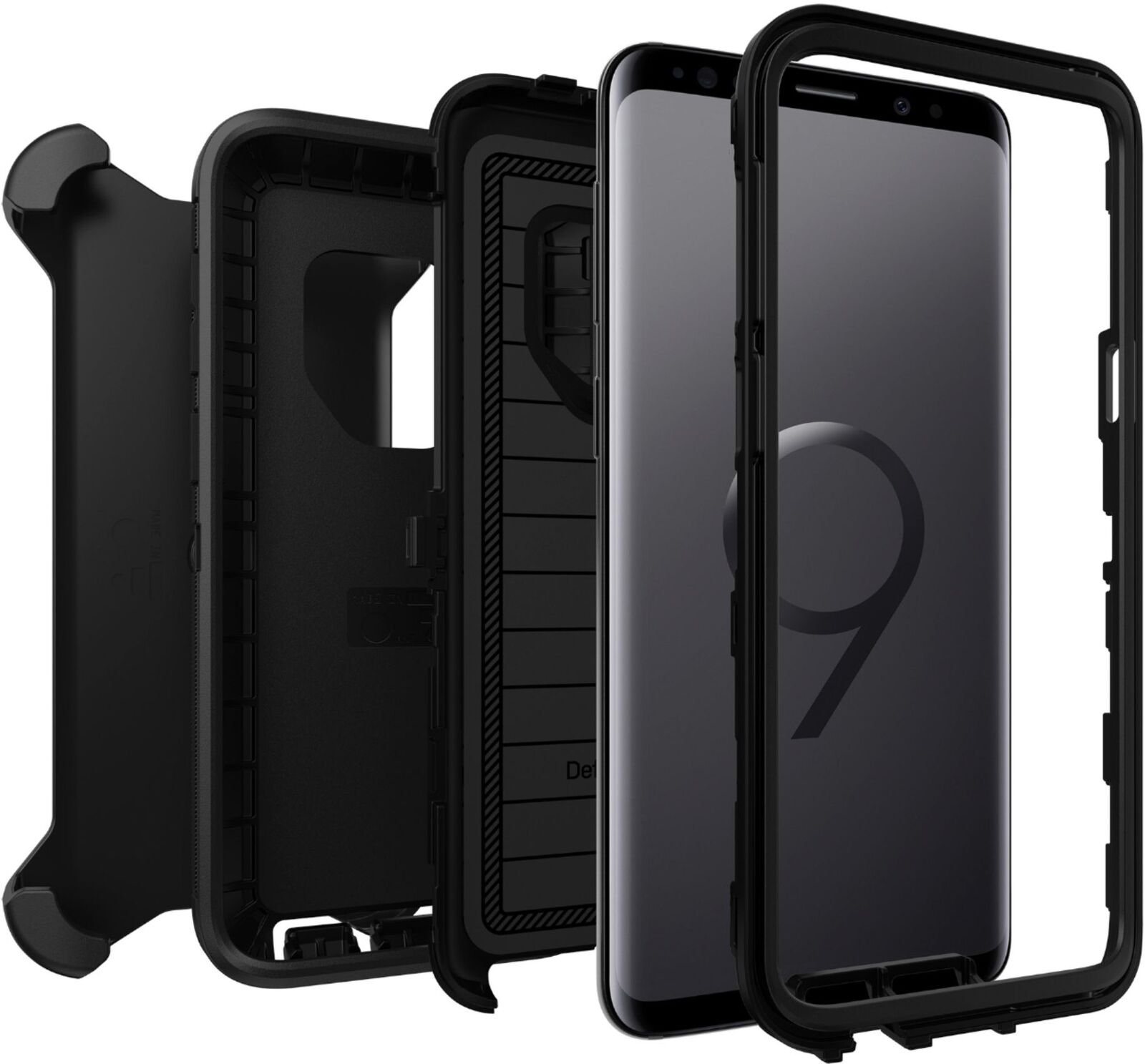 OtterBox Defender Series Case & Holster for Samsung Galaxy S9 (Only)