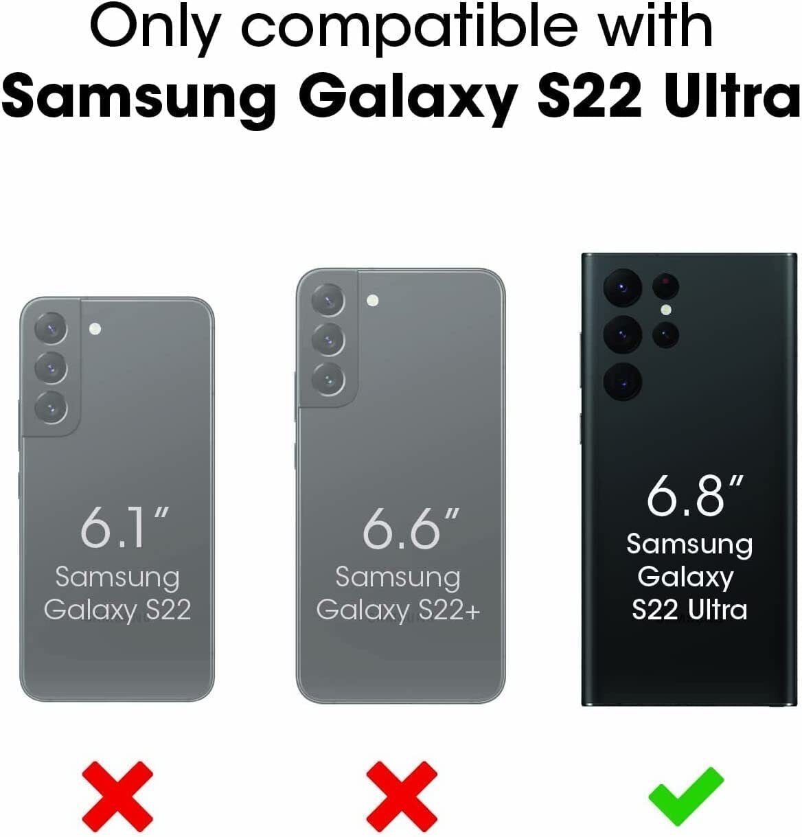 OtterBox Commuter Series Case for Samsung Galaxy S22 Ultra (Only) - Picture 9 of 19