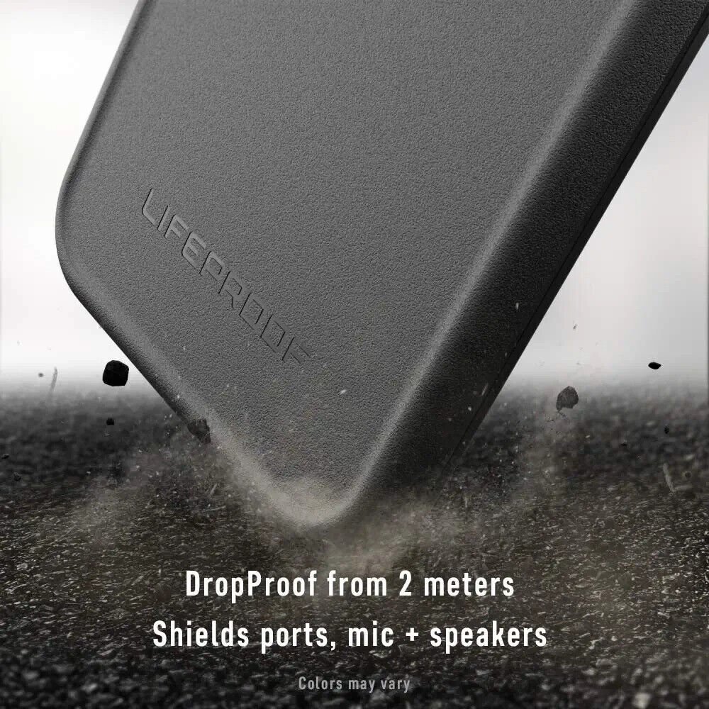 LifeProof FRĒ Series Waterproof Case for iPhone 12 Pro Max (Only) - Black - Picture 23 of 24