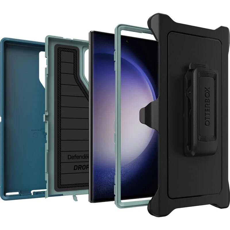 OtterBox Defender Pro Series Case & Holster for Galaxy S23 Ultra (Only) - Picture 21 of 40