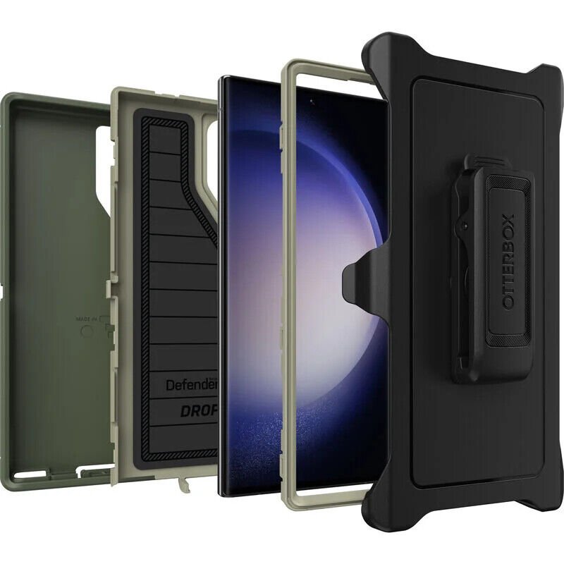 OtterBox Defender Pro Series Case & Holster for Galaxy S23 Ultra (Only) - Picture 13 of 40