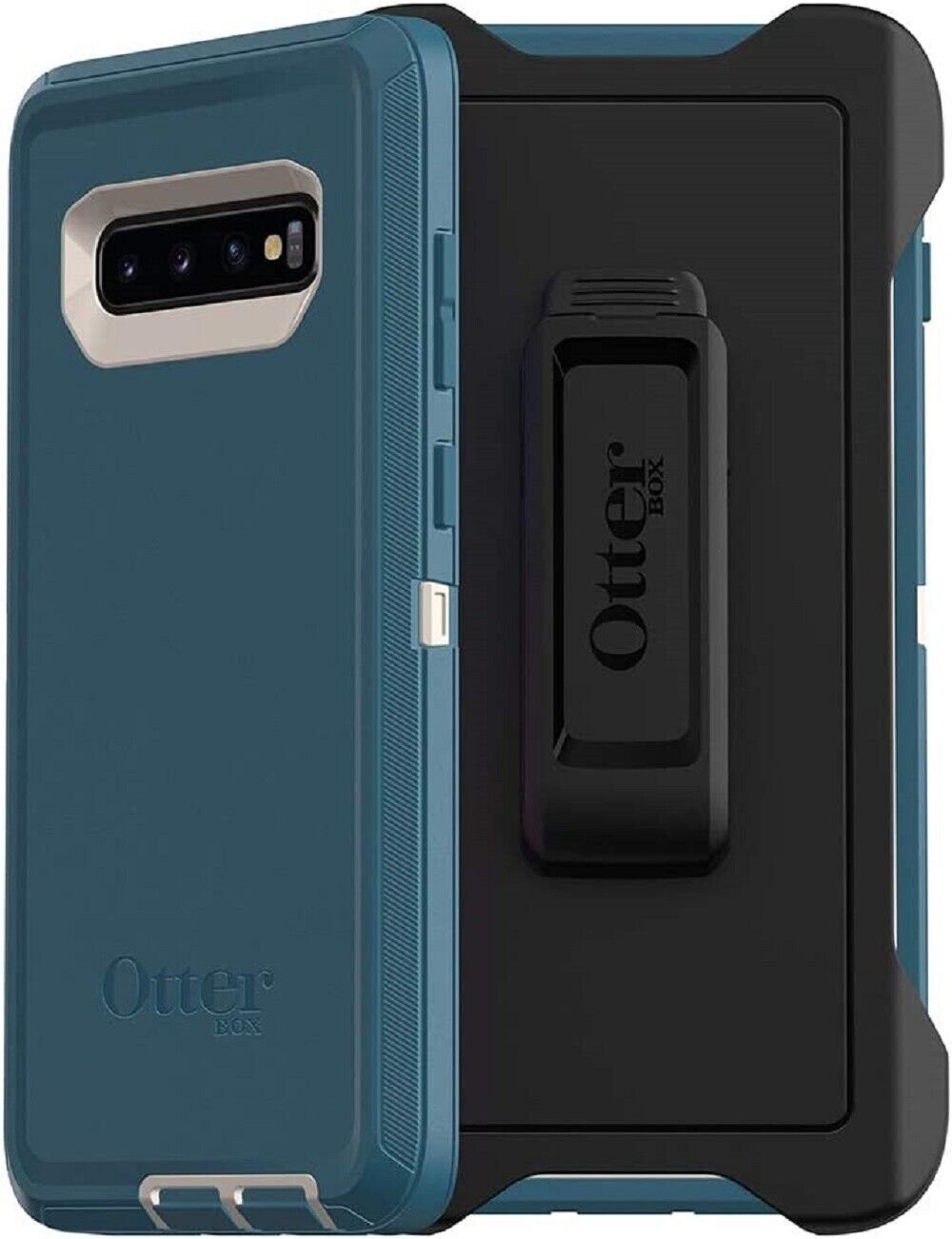OtterBox Defender Series Case & Holster for Samsung Galaxy S10+ (Only) - Picture 9 of 29