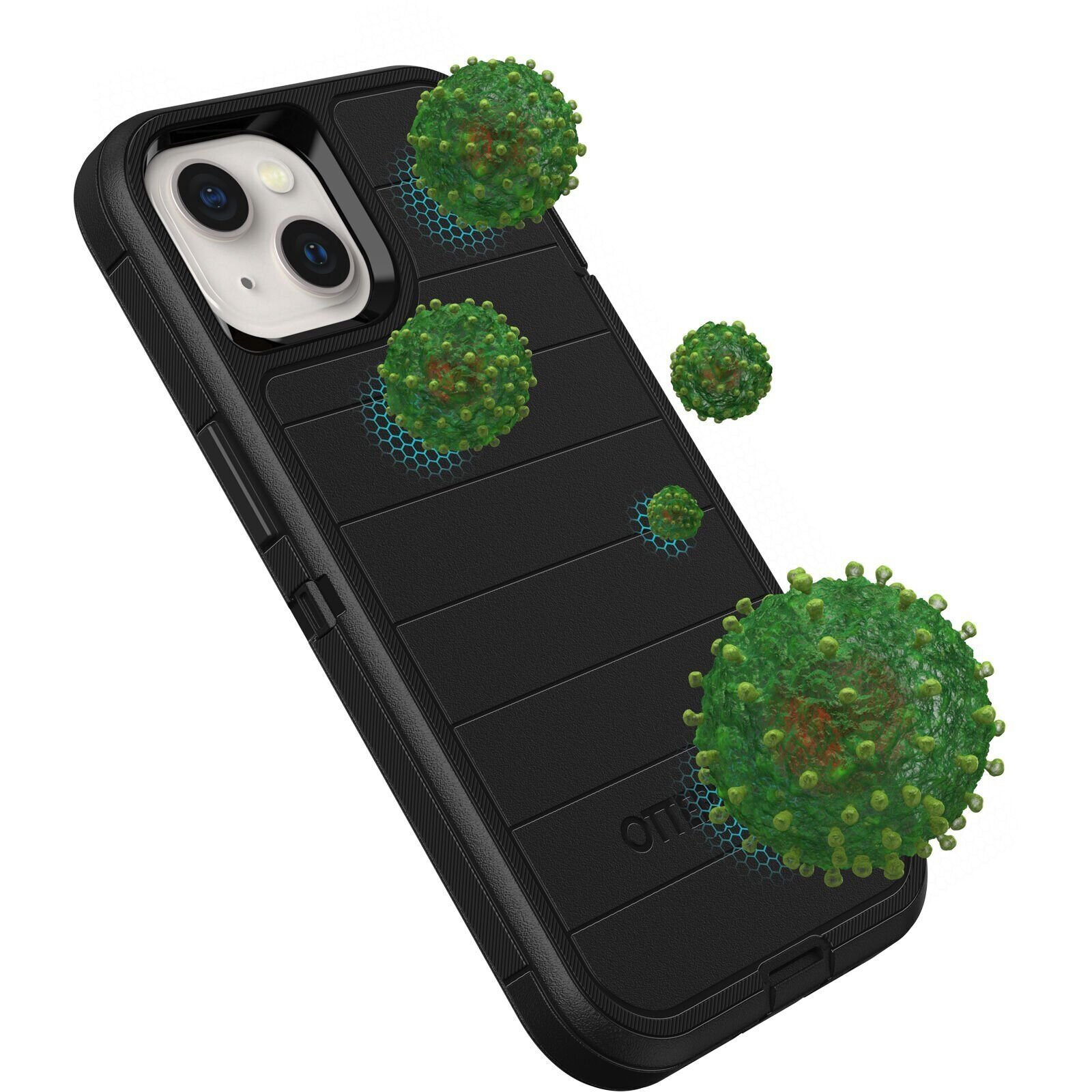 OtterBox Defender Series Pro Case & Holster for iPhone 13 (Only) - Picture 29 of 39