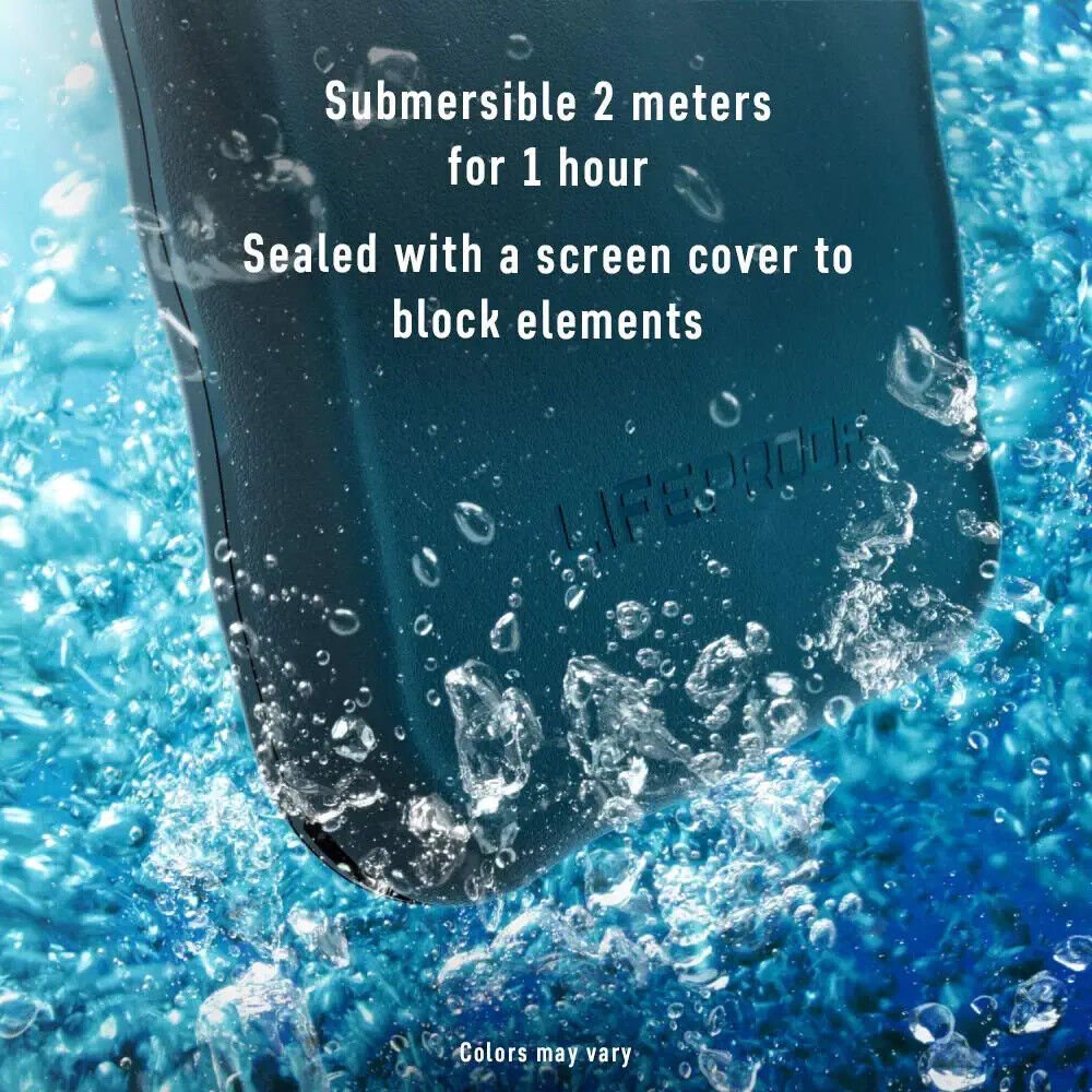 LifeProof FRĒ Series Waterproof Case for iPhone 12 Pro Max (Only) - Black - Picture 16 of 24