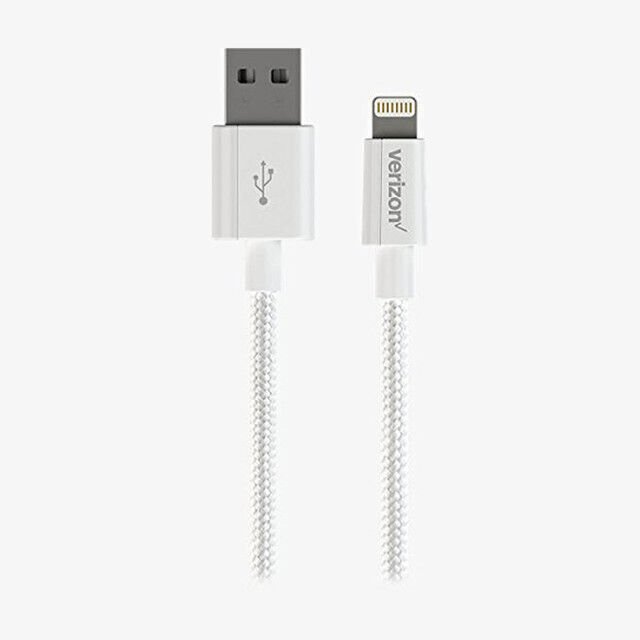 Verizon Braided Charge Data Cable for iPhone 14/13/12/11/XS/XR/Pro/Max - Picture 2 of 13