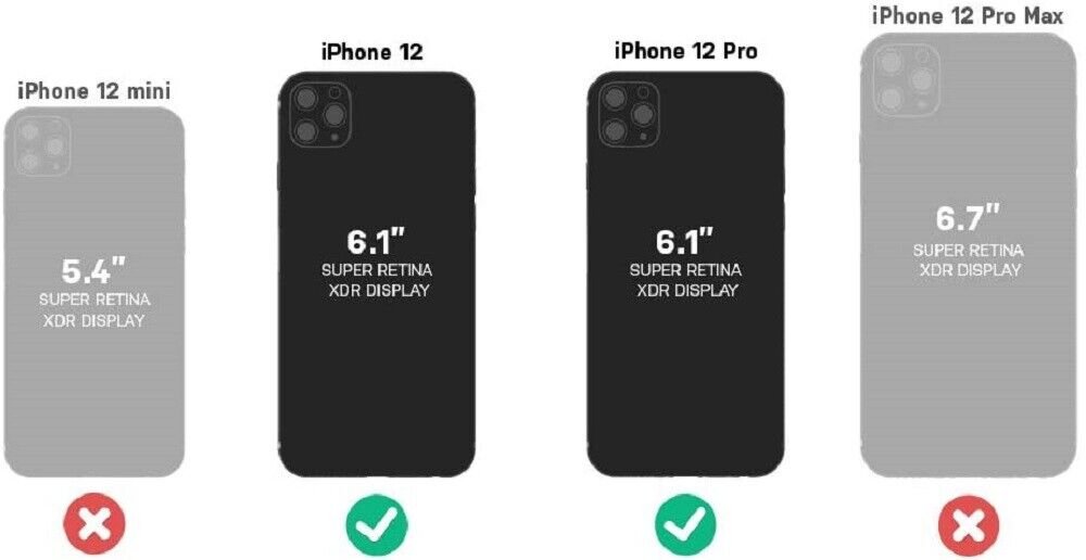 LifeProof Next Series Case for iPhone 12 & iPhone 12 Pro (Only)