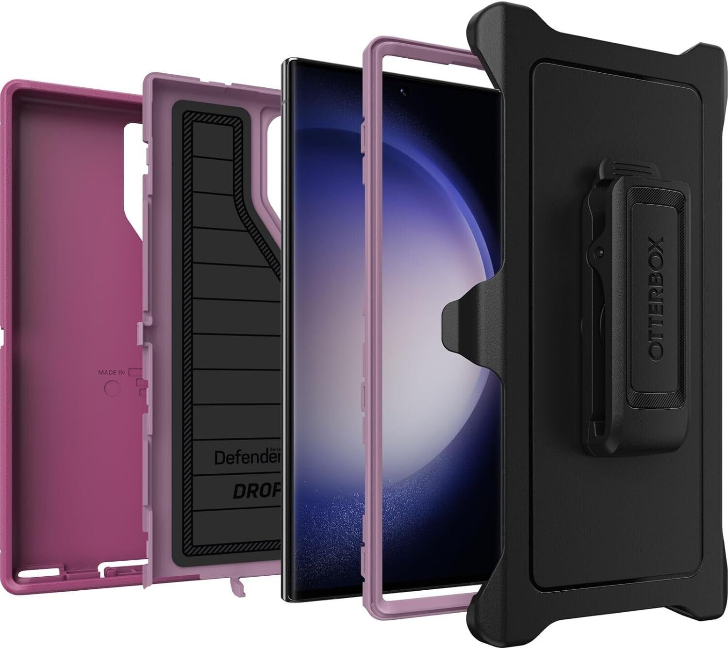 OtterBox Defender Pro Series Case & Holster for Galaxy S23 Ultra (Only) - Picture 35 of 40