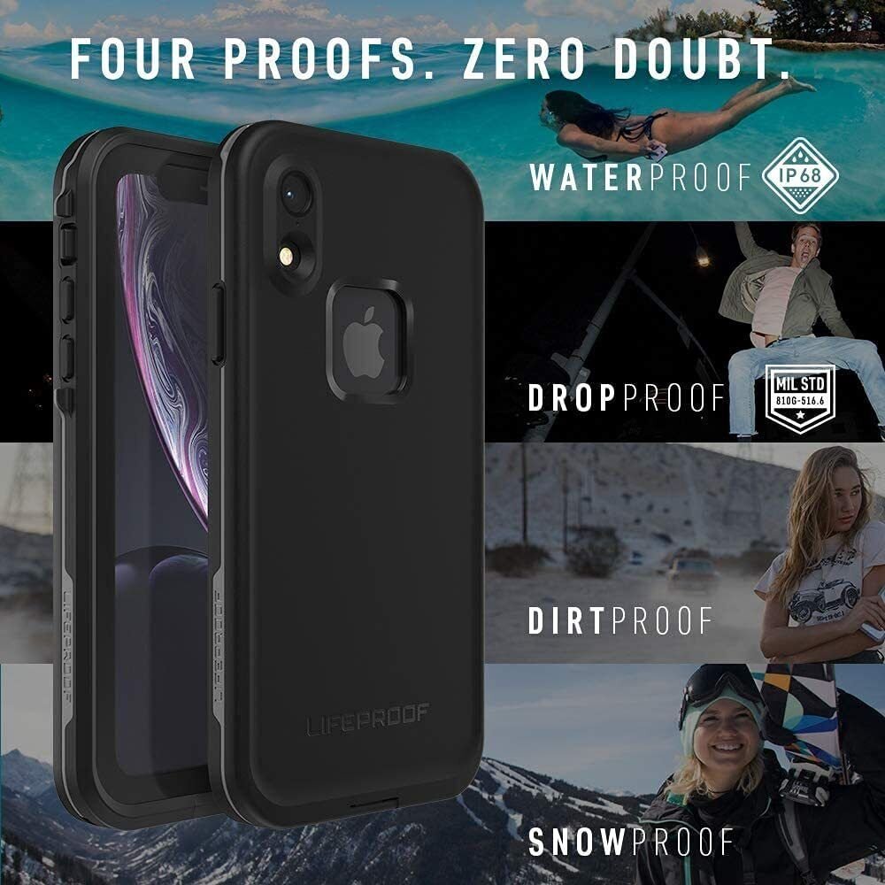 LIFEPROOF fre for iPhone XR／Black LifeProof FRE Series Phone Case for Apple iPhone XR - Black