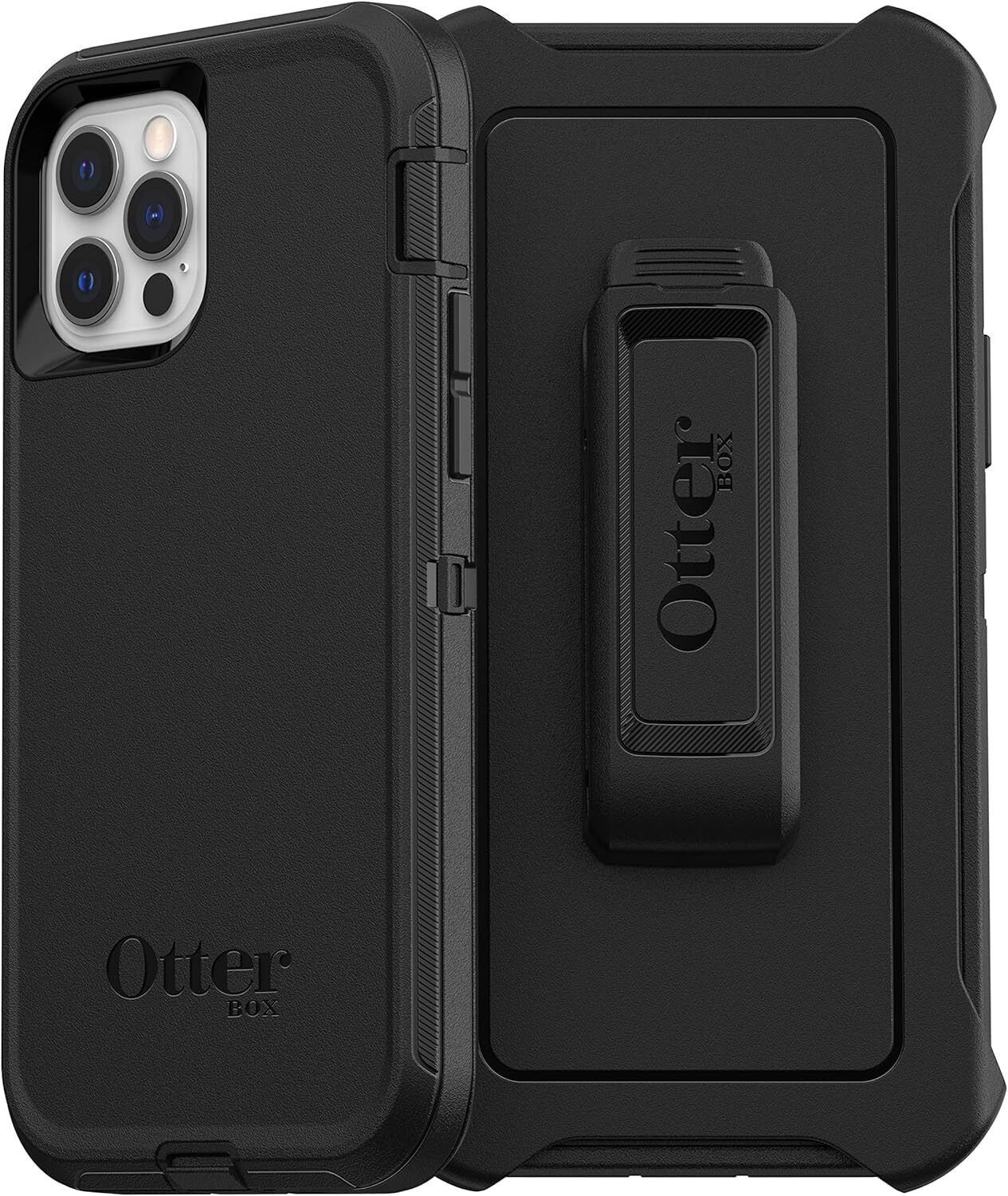 OtterBox Defender Series Case & Holster for iPhone 12 & iPhone 12 Pro (Only)