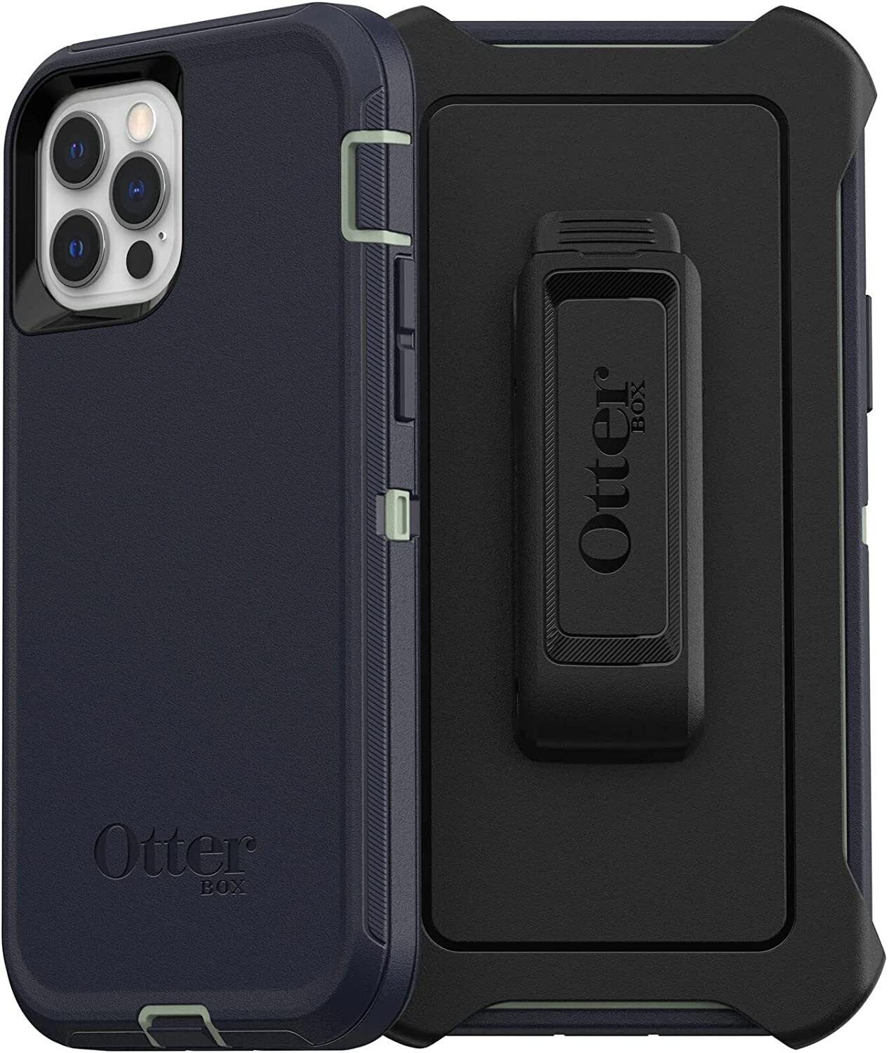 OtterBox Defender Series Case & Holster for iPhone 12 & iPhone 12 Pro (Only)