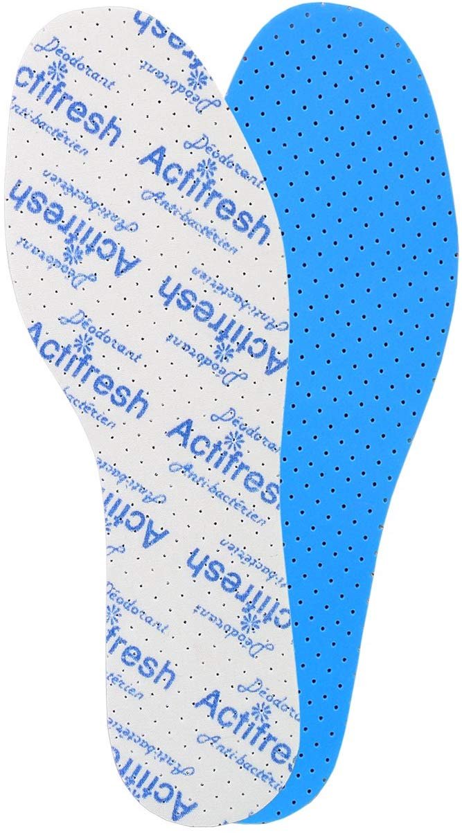 Kaps Insoles Actifresh - Anti-bacterial Shoe Insoles, All Sizes