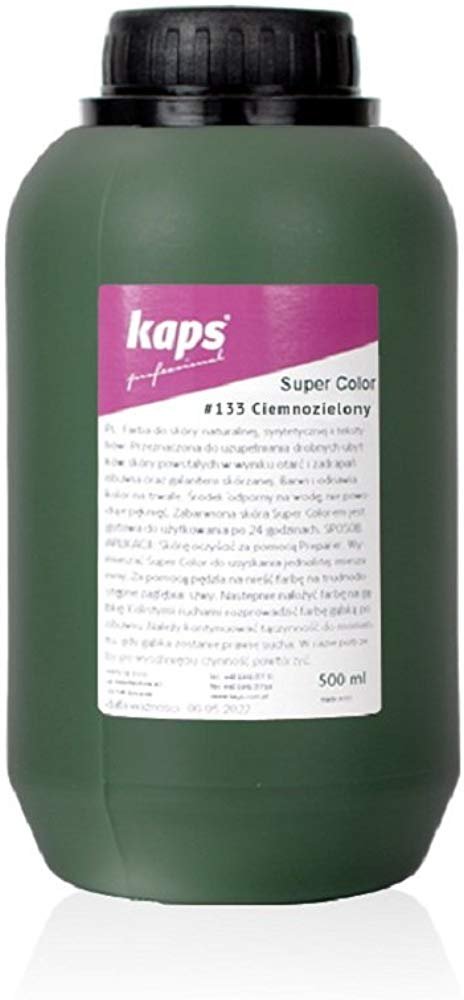 Vernice colorante per tessuti in pelle naturale e sintetica, super colore, 16,9 fl. Oz. - Foto 48 di 91