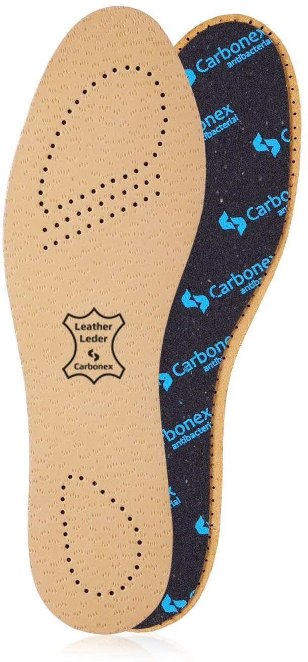 Kaps Insoles for Men & Women - Shoe Inserts w/Anti-Bacterial Pecari Carbonex...