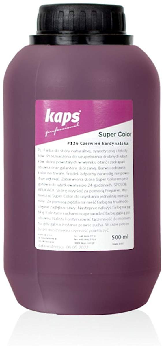 Vernice colorante per tessuti in pelle naturale e sintetica, super colore, 16,9 fl. Oz. - Foto 43 di 91