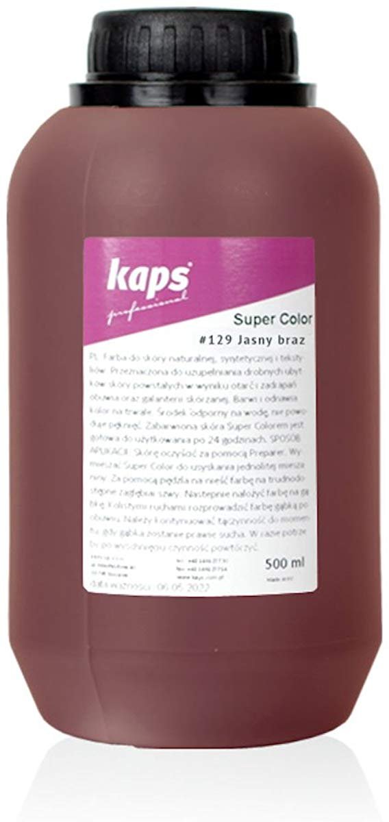 Vernice colorante per tessuti in pelle naturale e sintetica, super colore, 16,9 fl. Oz. - Foto 45 di 91