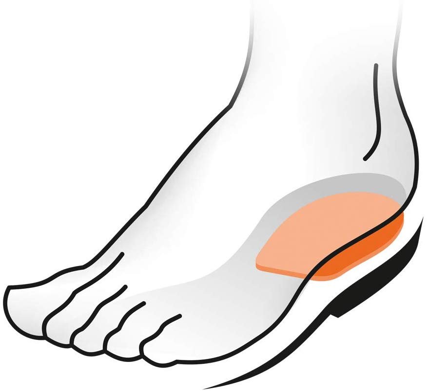 Elevación ortopédica del talón, cuero genuino y corcho natural, con... - Imagen 14 de 14