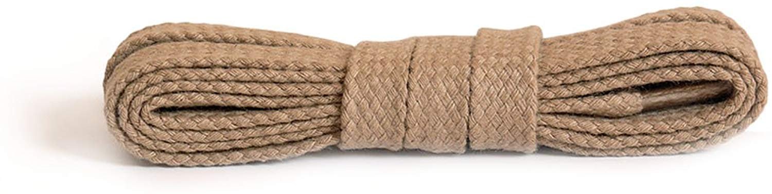 Kaps Flat Laces, hochwertige robuste 100% Baumwolle Schnürsenkel für Freizeitschuhe,... - Bild 25 von 38