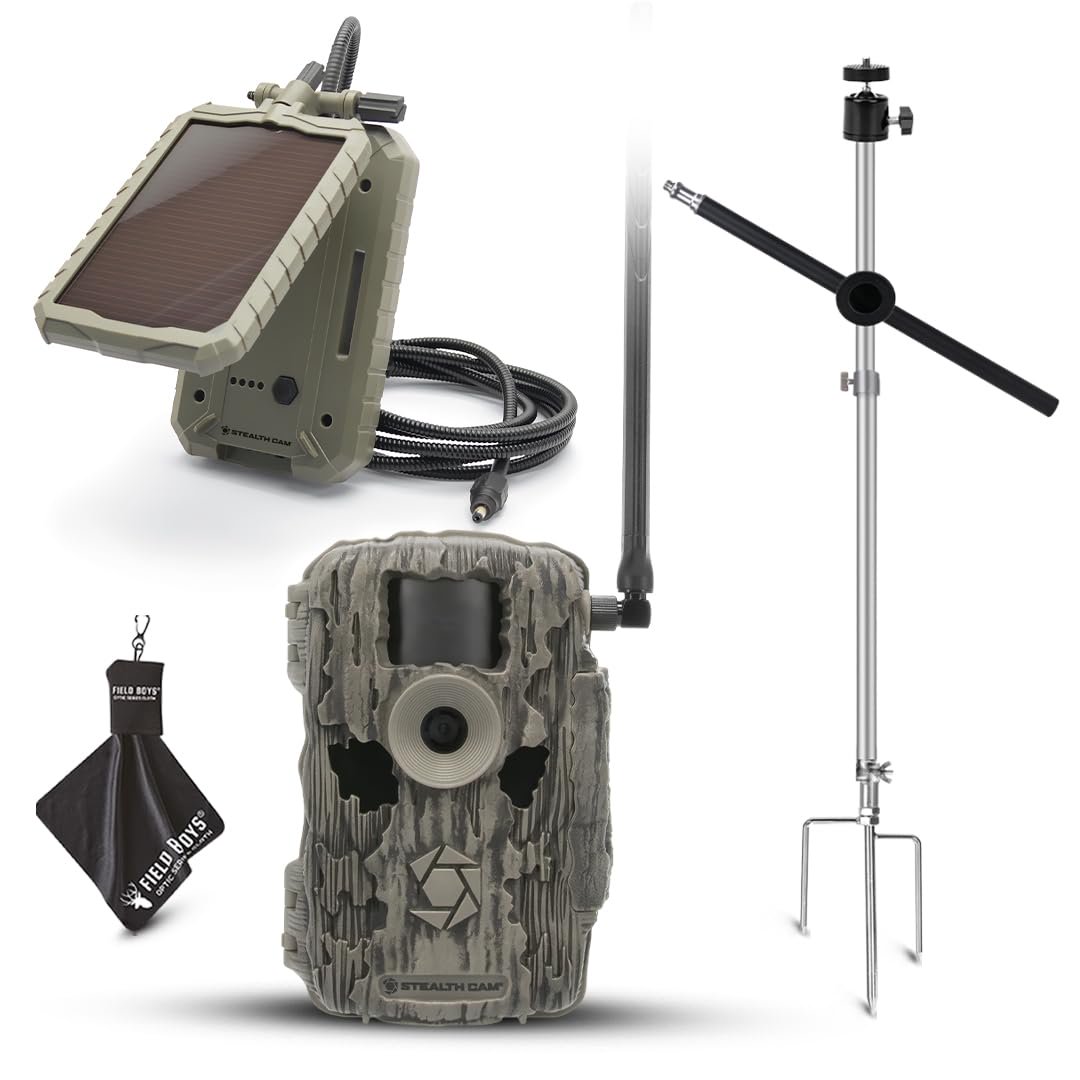 Stealth Cam Fusion MAX 36MP Cellular Trail Camera with Dual SIM (AT&T &…